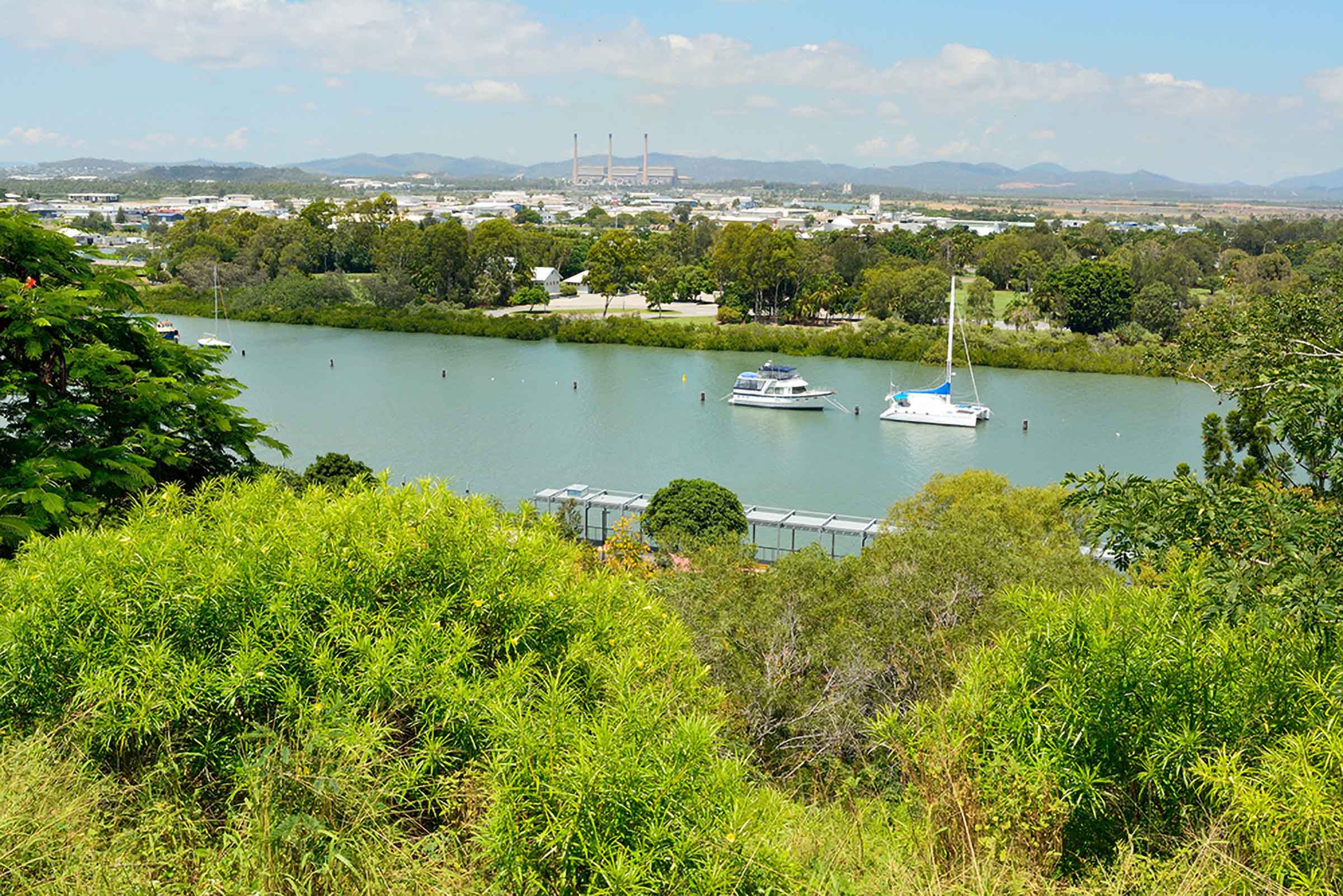 Gladstone Queensland skyline